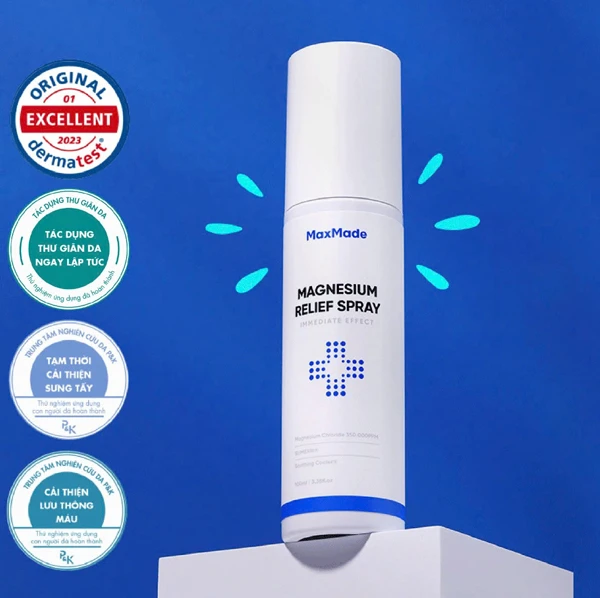 Xịt giảm sưng Magnesium Relief Spray